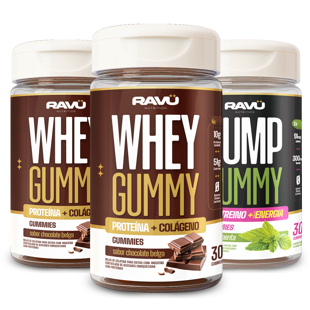 Combo Pump RAVU — Whey Gummy + Pump Gummy
