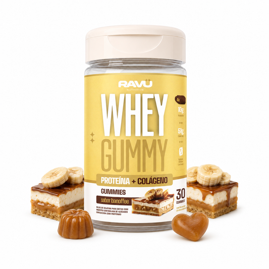 Whey Gummy RAVU | Chocolate e Banoffe 200 g
