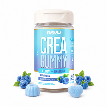Creatina em Goma RAVU | Framboesa Azul 150 g
