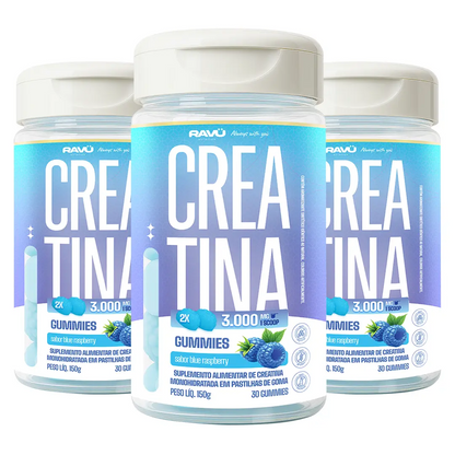 Ravu® Creatina - Framboesa Azul 150 G