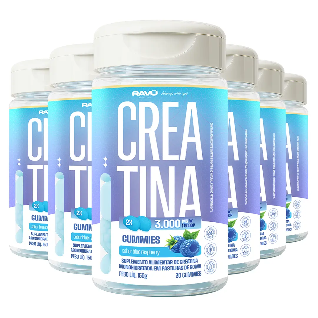 Ravu® Creatina - Framboesa Azul 150 G