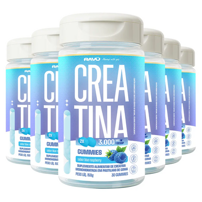 Ravu® Creatina - Framboesa Azul 150 G