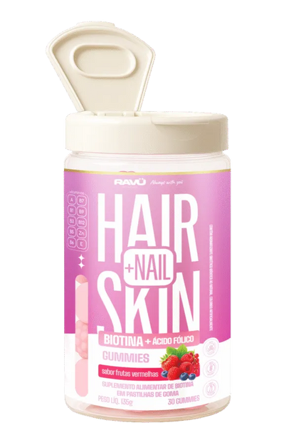 Ravu® Hair Skin + Nail - Frutas Vermelhas 135 G