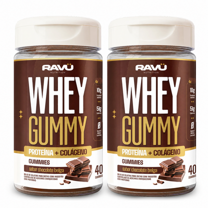 Whey Gummy RAVU | Chocolate e Banoffe 200 g