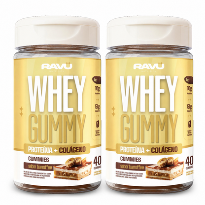 Whey Gummy RAVU | Chocolate e Banoffe 200 g