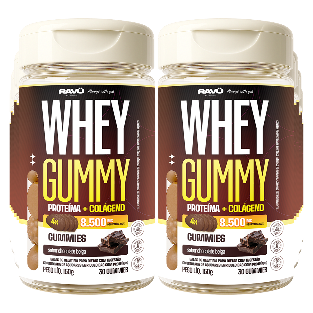 Ravu® Whey Gummy - Chocolate 150 G
