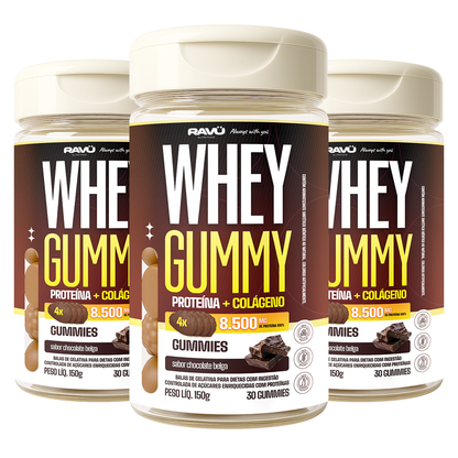 Ravu® Whey Gummy - Chocolate 150 G
