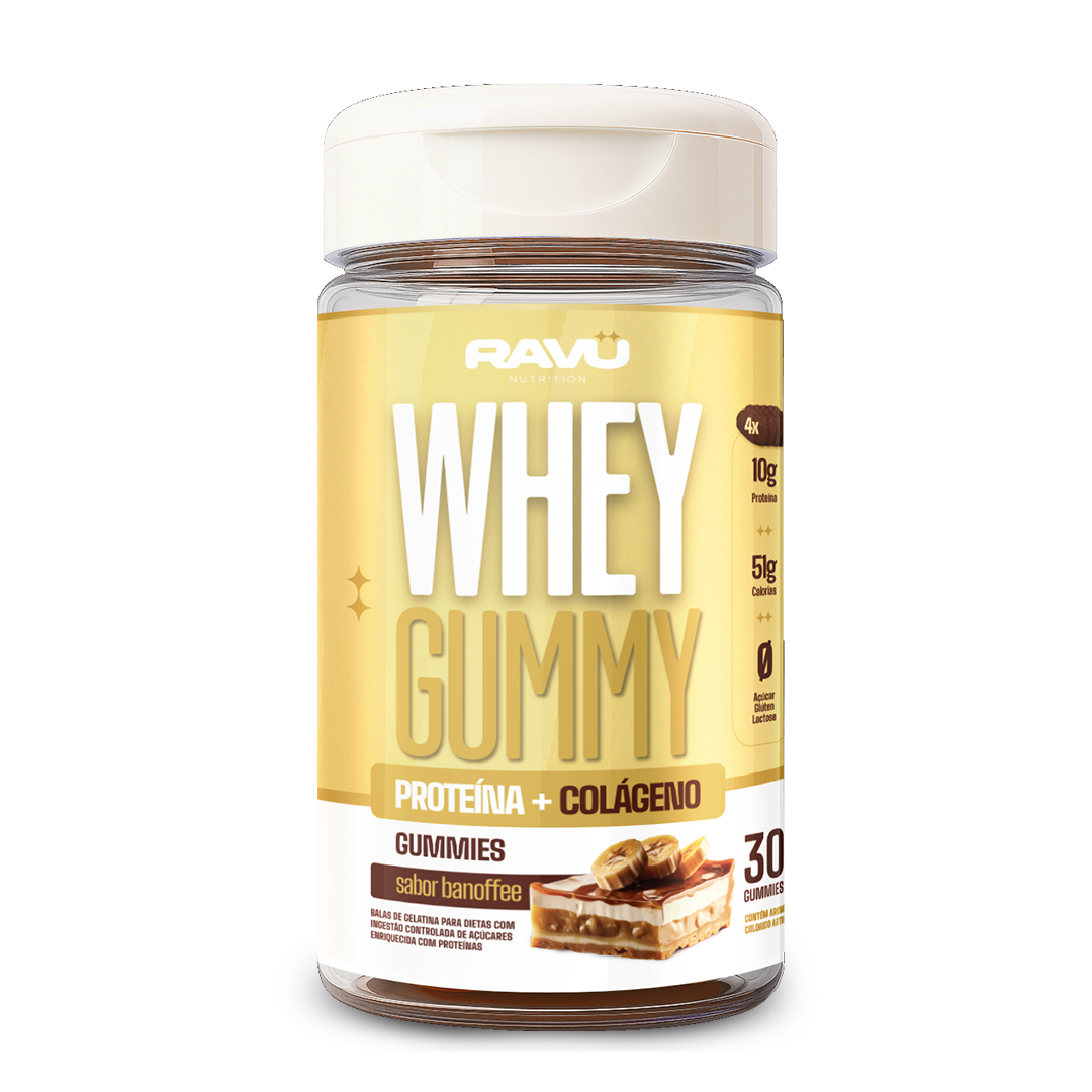 Whey Gummy RAVU — Chocolate e Banoffe 150 g