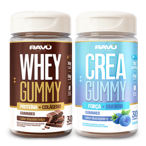 Combo Performance RAVU | Whey Gummy + Creatina Gummy