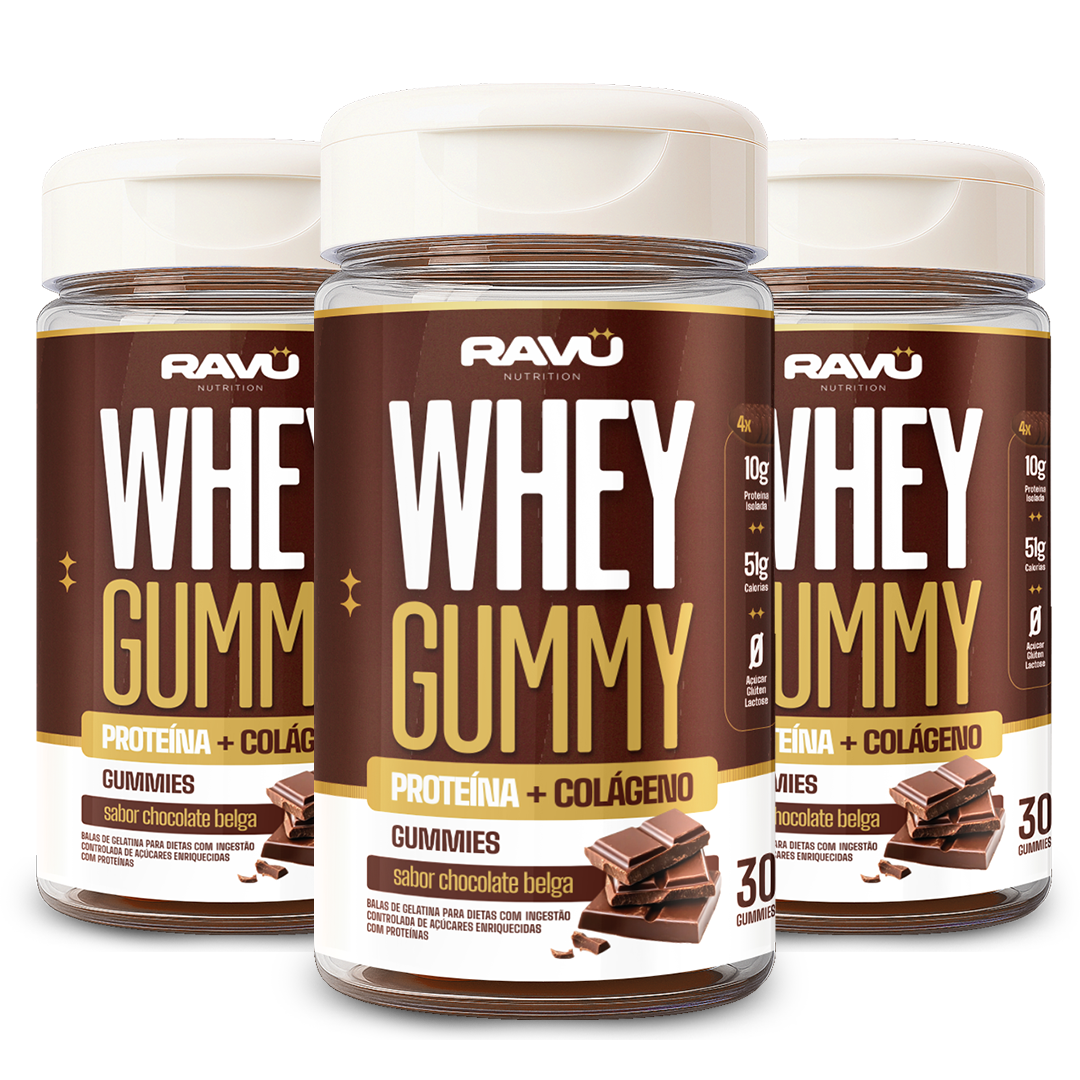 Whey Gummy RAVU — Chocolate e Banoffe 150 g