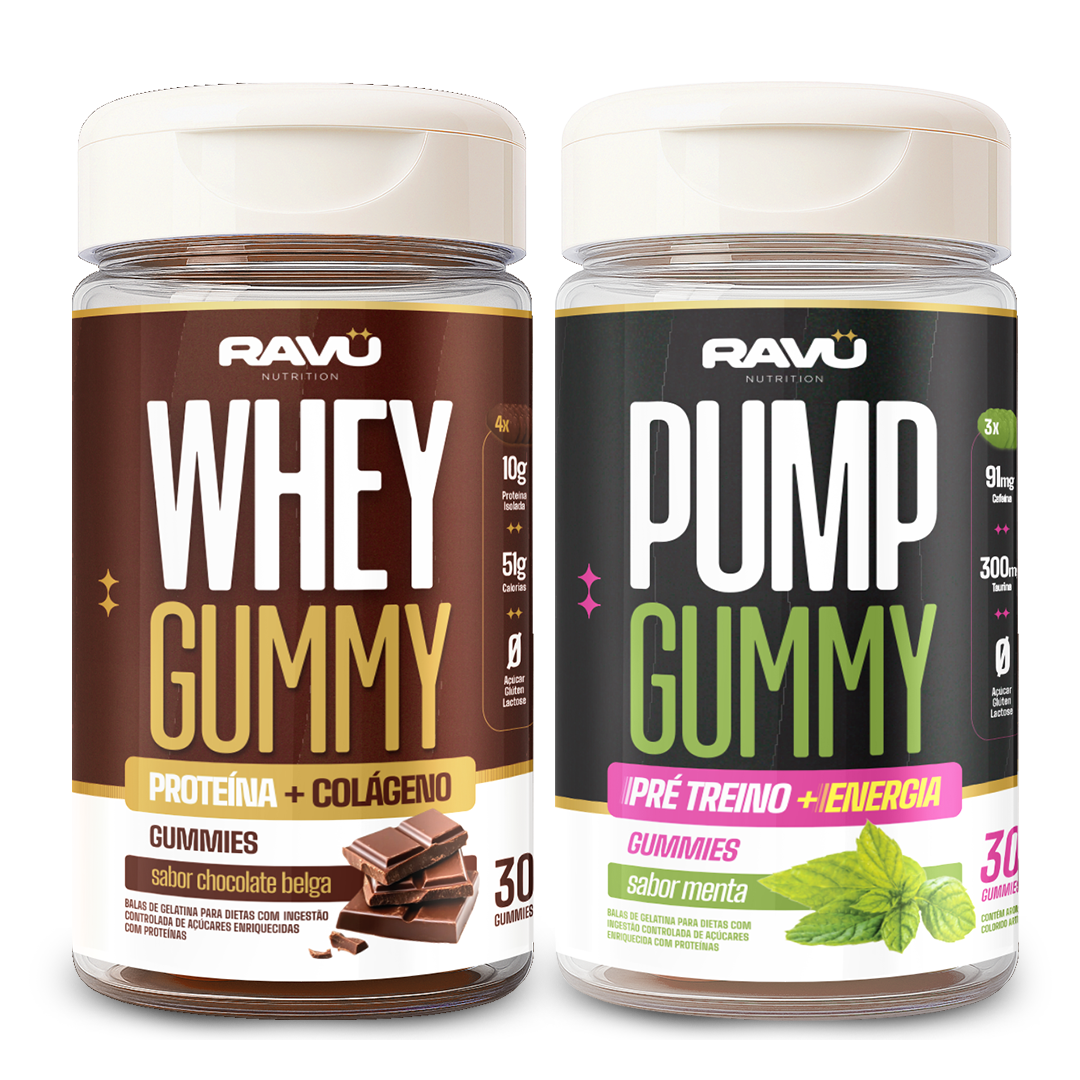 Combo Pump RAVU — Whey Gummy + Pump Gummy