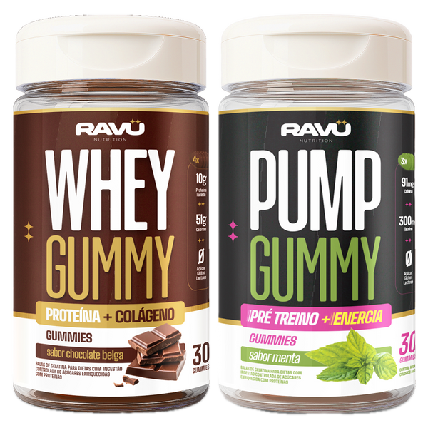 Combo Pump RAVU | Whey Gummy + Pump Gummy
